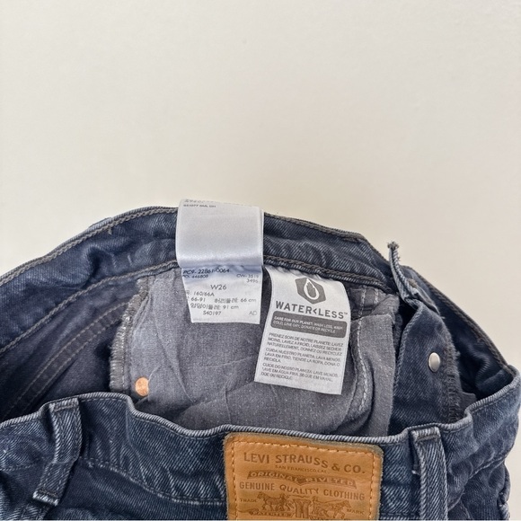 Levi's Womens 26 Wedgie Icon High Rise Cotton Jeans - Picture 12 of 16